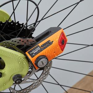 Candado de Cadena Metálico Portátil UMEDO, Candado Electrónico para <span class=keywords><strong>Bicicleta</strong></span> con Alarma Antirrobo y Llave para Freno de Disco, para Patinetes y Motocicletas Infantiles - Product Image 5