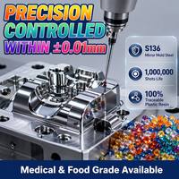 Moule d'injection plastique en acier S136 personnalisé pour pièces de pare-chocs et de calandre de voiture, service OEM ODM de haute qualité selon les dessins