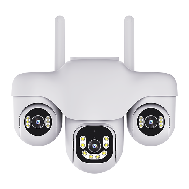 3 Lens Ptz Camera Wifi 4G Ai Outdoor Security Cctv Camera V380 Pro 6MP Night Version Human Detect Home Security Cam