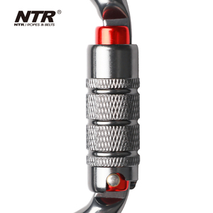 NTR Nhôm Hình Bầu Dục Ngoài Trời Leo Núi Carabiner Để Làm Việc Tại Cao Snap Hook - Product Image 4