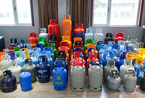 Fabrika Doğrudan Tedarik 12.5kg 15kg LPG Gaz Tüpü Çelik Pişirme Gazı Tüpü Ev Tipi - Product Image 3