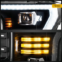 Projecteurs LED pour Ford F150 2018-2020, pick-up, avec feux de jour DRL, clignotants séquentiels, ensemble de phares de remplacement
