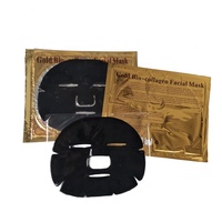 Masque pour les yeux au collagène d'or 24 carats de qualité supérieure Patchs hydratants pour les yeux dorés