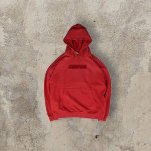 Sudaderas Extra Grandes de Otoño, 100% Algodón Terry, 450 g/m², con Diseño de Letras Bordadas, Estilo Vintage Desgastado por el Sol - Product Image 3