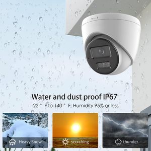 ฮิควิชั่น 4 MP ดูอัลไลท์ DS-2CD1343G2-LIU ไมโครโฟนในตัว H.265+ F1.6 การตรวจจับมนุษย์และยานพาหนะ <span class=keywords><strong>กล้อง</strong></span>เครือข่ายแบบป้อมยึดติดตายตัว - Product Image 6