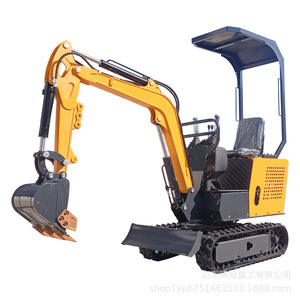 Mini-excavatrice sur chenilles de type 10 pour le défrichement des terres agricoles et des vergers, à faible consommation de carburant - Product Image 5