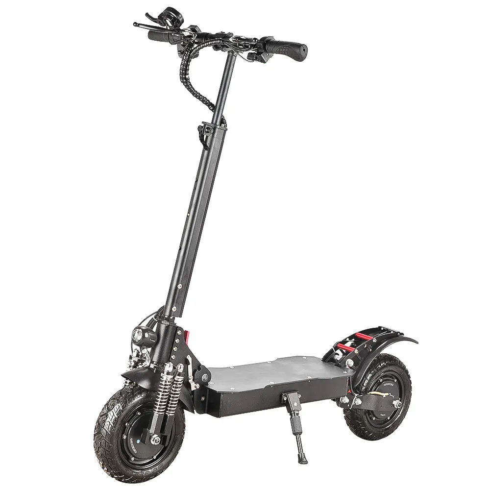 Trottinette électrique tout-terrain à poignée pliable Offre Spéciale, Double entraînement, Scooter de mobilité personnalisé pour adulte