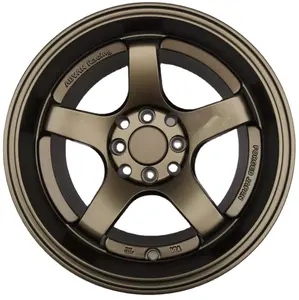 Bronze deep dish concave wheels rims ,17 inch 8*100/114.3 car alloy wheels for Mustang mach 1 (2003-2004)