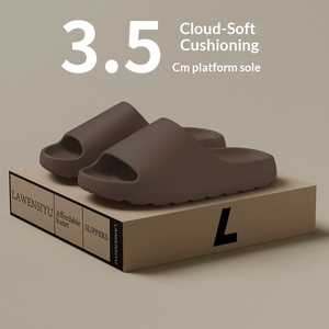 Tongs antidérapantes en EVA à semelle épaisse pour hommes et femmes, motif <span class=keywords><strong>bambou</strong></span> et ondulations aquatiques, pour usage domestique et sportif en extérieur 2026 - Product Image 4