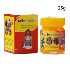 ครีมสมุนไพร25กรัมมิ้นท์ทำความเย็นผลิตภัณฑ์บำรุงผิวทำให้เกิดอาการวิงเวียนศีรษะเพื่อสุขภาพ - Product Image 2