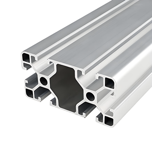 Profil <span class=keywords><strong>Aluminium</strong></span> Ekstrusi Anodize Standar Eropa 40x40 Perak 4040, Pemasok Profil Paduan <span class=keywords><strong>Aluminium</strong></span> 40x40 - Product Image 1