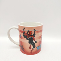 Ensemble de table pour enfants en porcelaine 3pcs, Spider-Man Impression Céramique Enfants Assiette Bol Tasse Vaisselle