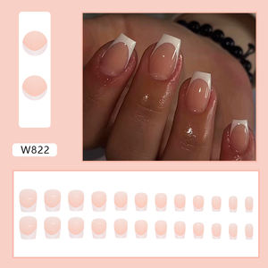 W822 Private Label Dropshipping ABS materiale trasparente tondo morbido Gel stampa su Nails Design <span class=keywords><strong>per</strong></span> applicazione di posizione speciale - Product Image 2