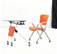 Table de formation moderne pour salle de classe, bureau, salle de réunion, mobilier de vente en gros
