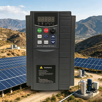 Variateur de fréquence EV510 2,2 kW triphasé AC380V pour pompage d'eau photovoltaïque, haute efficacité, MPPT, protection contre la marche à sec dédiée aux systèmes photovoltaïques