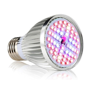 Lámpara LED de espectro completo <span class=keywords><strong>para</strong></span> <span class=keywords><strong>cultivo</strong></span> de plantas, 60W, 60LED, E27, AC85-265V, <span class=keywords><strong>para</strong></span> plantas de interior, <span class=keywords><strong>cultivo</strong></span> hidropónico de flores - Product Image 1