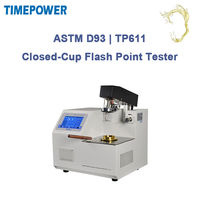Testeur automatique de point d'éclair ASTM D93 pour produits pétroliers, équipement d'essai de point d'éclair en cuve fermée TP611