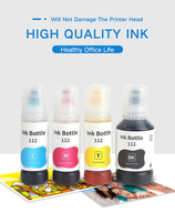 Encre pigmentée en vrac Goosam 112 pour imprimante Epson EcoTank L6490 L6580 L6570 L6550 L15160 L15150 L11160 L15180