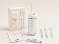 Nouvel irrigateur dentaire sans fil Eisler pour le rinçage dentaire, irrigateur dentaire rechargeable portable, super facile à utiliser