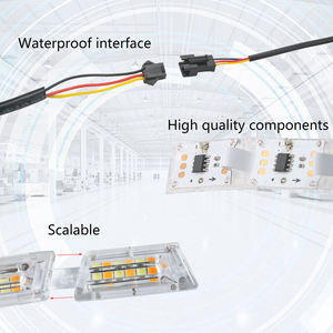 Baichuan He AP-57 Accessoires automobiles universels Bande lumineuse LED DRL Clignotant avant Flexible Mode de balayage Stroboscopique Cristal Auto - Product Image 2