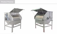 Filtre à tambour rotatif autonettoyant en acier inoxydable, PVC, FRP, PP, pour traitement des eaux usées, déshydrateur, 5000 L/heure, 380 V