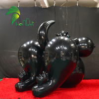 Poupée gonflable personnalisée en PVC noir lisse avec sph, jouet sexuel pour adultes gonflable