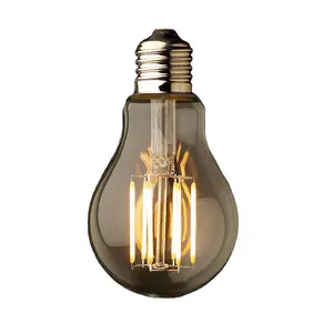 Lampu bohlam filamen LED e27, 360 derajat DC 12V/24V 36V kualitas tinggi putih hangat dapat diredupkan