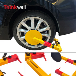 Thinkwell Tire Lock Adjustable Anti-Theft Clamp Hydraulic Tool For Car Vehicle <b>Security</b> <b>Equipment</b> - Product Image 2