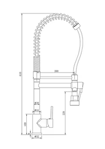 Robinet de cuisine contemporain Pont supérieur Nouveau style Design coulissant Or brossé/Nickel Caractéristiques <span class=keywords><strong>Distributeur</strong></span> de savon à <span class=keywords><strong>eau</strong></span> chaude et <span class=keywords><strong>froide</strong></span> - Product Image 6