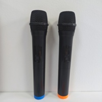 Microphone dynamique sans fil double portable 038 pour scène, diffusion en direct, karaoké à domicile, guide touristique en extérieur - Vente en gros
