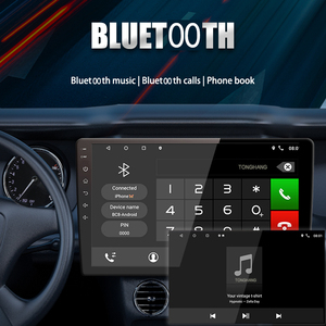 Reproductor multimedia con pantalla táctil de 9 pulgadas y Radio, autorradio estéreo 2 Din con sistema de navegación, Android, DVD, para coche - Product Image 2