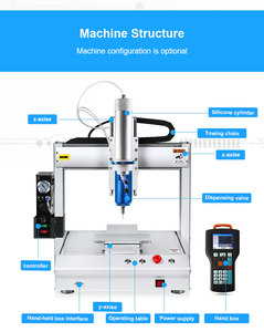 Robot de soudage à adhésif thermofusible entièrement automatique haute vitesse avec écran LCD, moteur, boîte de vitesses et pompe 3 axes PLC 1 - Product Image 4