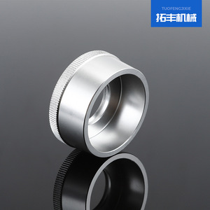 Aluminum Mushroom <b>Button</b> Cap 50mm CNC Machined Polished Round Mechanical Part For Industrial Use - Product Image 4