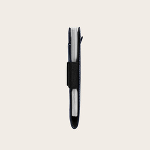 Portefeuille fin en cuir de qualité supérieure <span class=keywords><strong>Boman</strong></span>/OEM Fashion Minibook avec logo personnalisé, porte-carte AirTag, fermeture ouverte, RFID, pour hommes - Product Image 5