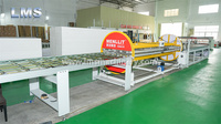 Machine de fabrication de plafonds en nid d'abeille en aluminium pour matériaux de construction LMS Factory