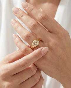 L'anello della proposta dei sogni |   Solitario Personalizzato Placcato Oro 14K, Rendi Splendente il Tuo <span class=keywords><strong>Momento</strong></span> di Sì con i Nostri Gioielli di Diamanti alla Moda - Product Image 5