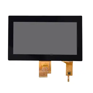 LXDisplay 뜨거운 7 인치 1024*600 IPS LCD 디스플레이 7 인치 tft lcd lvds 인터페이스 PCAP 용량 성 터치 스크린 7 인치 화면