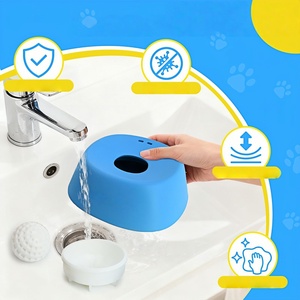 Cuenco de silicona para alimentación lenta de perros con ventosa y diseño de lamido para calmar la ansiedad, baño, aseo y premios - Product Image 2