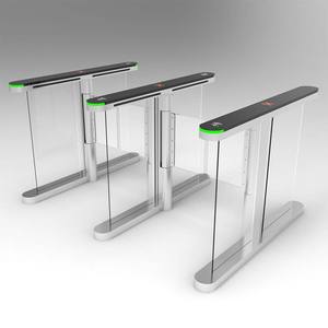 Gestion des foules de sécurité Systèmes d'entrée sans contact Reconnaissance faciale Balayage de code QR Voie rapide Tourniquet mince Porte - Product Image 5