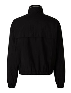 Classic <strong>Black</strong> Denim Zip Leather <strong>Jacket</strong> Minimalist High Street Work Style Autumn Shell 100% Polyester Fiber Filling Men s <strong>Jackets</strong> - Product Image 2