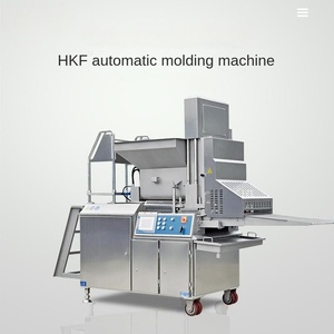 เครื่องทำแฮมเบอร์เกอร์พายเนื้อเครื่องตัดเนยไก่สายการผลิต - Product Image 2