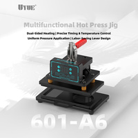 UYUE 601-A6 Presse à chaud 400W à double chauffage latéral pour réparation d'écrans LCD, contrôle précis de la température et du temps pour la réparation de téléphones
