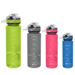High Quality 600ml Candy Color Eco-friendly Tritan Sports Bottle Leakproof Outdoor Cycling Direct Drinking Fruit Drink <b>Storage</b> - Product Image 2