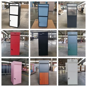 맞춤형 강철 대형 소포 드롭 편지 상자 배달 야외 우편함 야외 소포 배달 드롭 상자 - Product Image 6