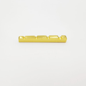 HIVE Raffinato Capotasto per <span class=keywords><strong>Basso</strong></span> Elettrico a 4 <span class=keywords><strong>Corde</strong></span> in Ottone Massiccio ad Alta Densità 42MM - Product Image 1