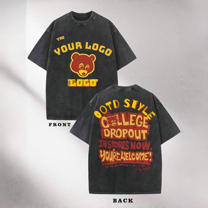 T-shirt personnalisé pour homme en coton uni de haute qualité, imprimé avec un logo vintage, fabriqué par un fabricant - Product Image 3