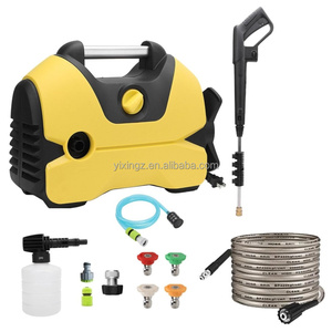 Nettoyeur haute pression automatique portable électrique 220V Pompe automatique marche/arrêt pour le <span class=keywords><strong>nettoyage</strong></span> des voitures <span class=keywords><strong>à</strong></span> la maison, au jardin ou dans la cour - Product Image 1