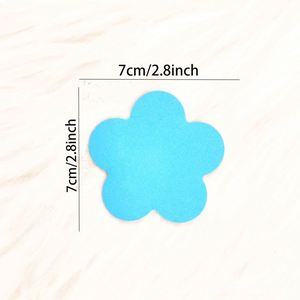 Juego de 8 Blocs de Notas Súper Lindos de 3x3 Pulgadas con Forma de Flor, Corazón, Estrella y Hoja, Fáciles de Limpiar, Adhesivo Fuerte para Mensajes y Notas - Product Image 2