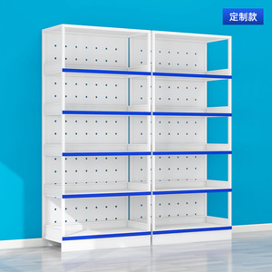 Estante Abierto para Medicamentos Xinlongfei, Metálico de 1.2mm, Ajustable, para Exhibición y Almacenamiento en Farmacias y Tiendas - Product Image 4