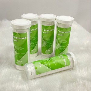 Serviette compressée pour bébé 2026, serviette nettoyante jetable pour le visage, mouchoir en coton portable pour <span class=keywords><strong>les</strong></span> soins du nouveau-né, OEM - Product Image 2